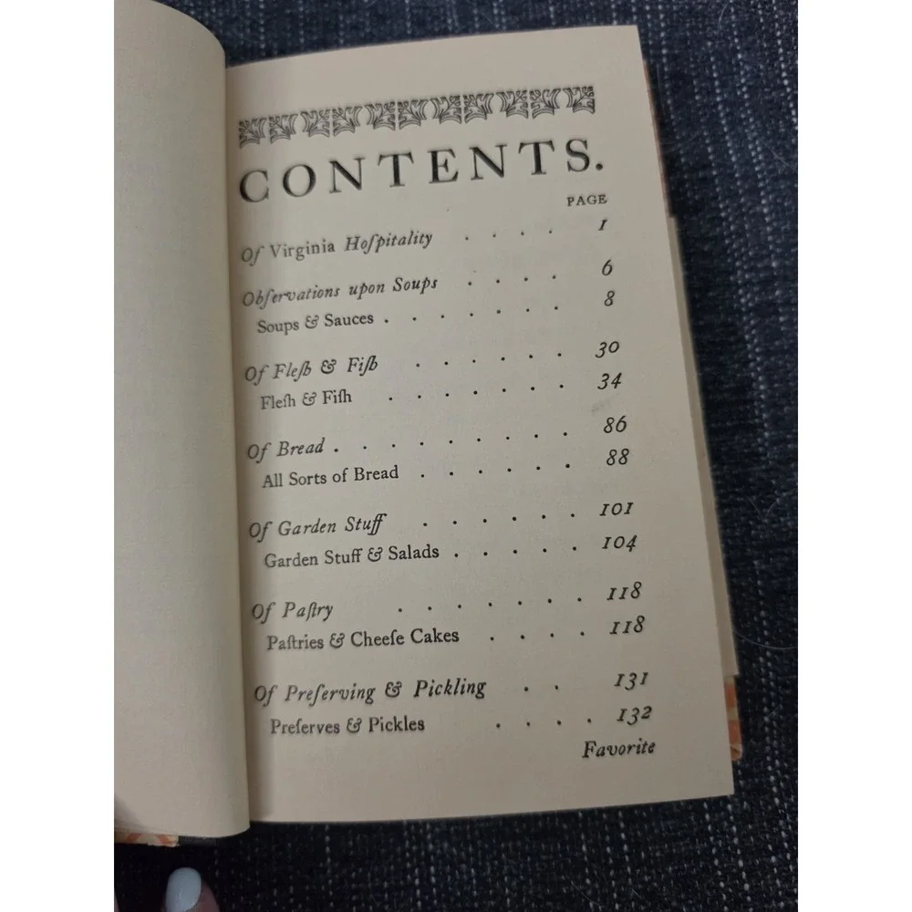 The Williamsburg Art of Cookery Facsimile Edition; 1938 10th Printing VERY GOOD‎